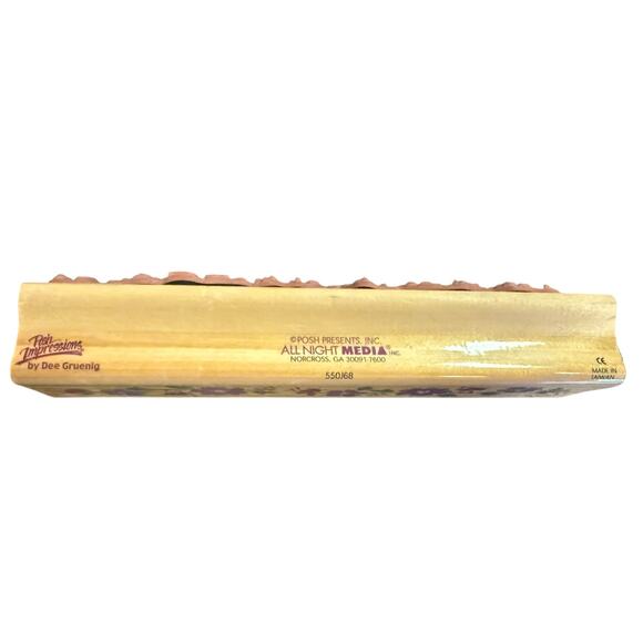 All Night Media Posh Impressions Flower Trim Border 550J68 Rubber Stamp - Picture 3 of 3